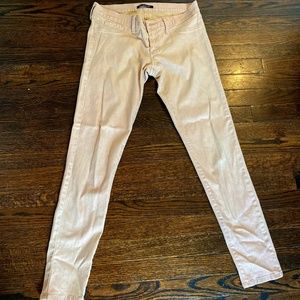 Flying Monkey Gold Metallic Skinny Jeans